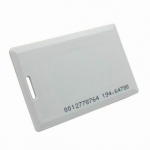 Tarjeta gruesa RFID Clamshell para control de acceso