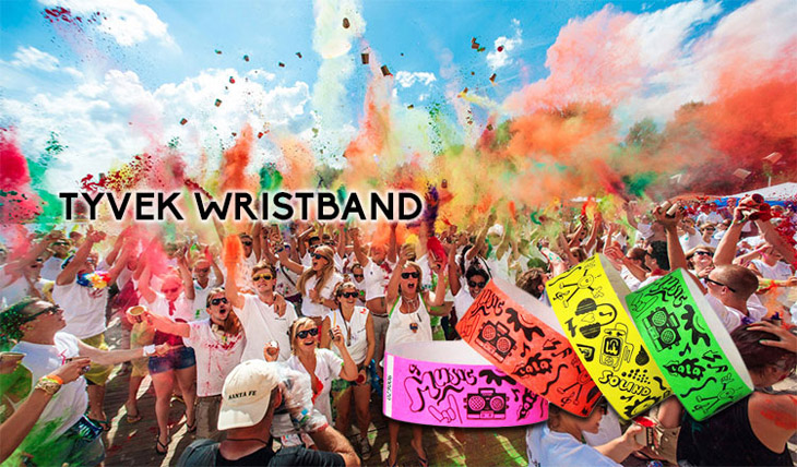 Disposable Tyvek Wristband for Concert