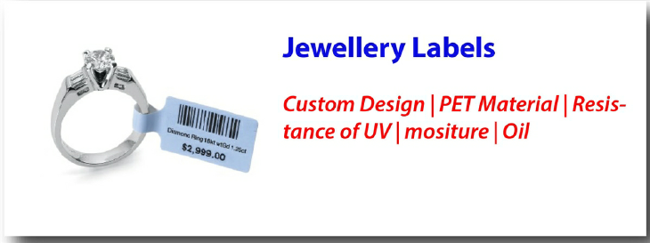 RFID private label for jewelry