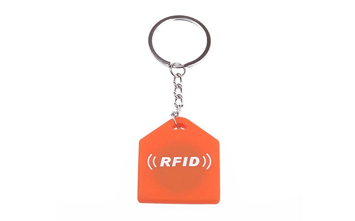 RFID Printed Silicone Keyfob