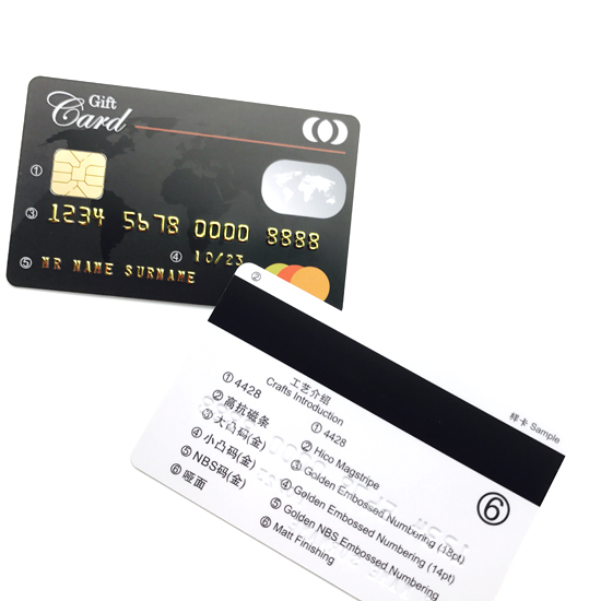 High Security Printed CPU Contact Smart IC Card
