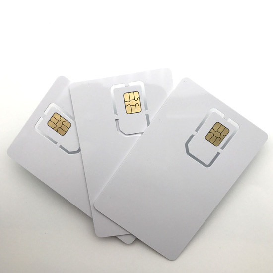 Plastic RFIDNFC SIM Card Contact Card
