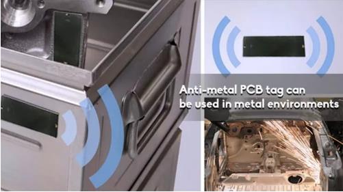 Etiqueta de PCB dura antimetal RFID UHF