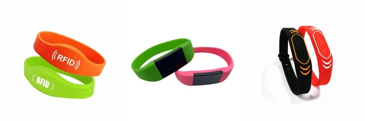 Pulsera RFID impermeable de silicona