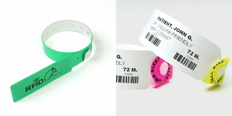 Pulsera Rfid para seguimiento de bebés en hospitales