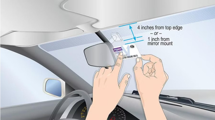 Windshield Rfid Uhf Tag
