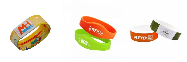 RFID wristband for festival activities