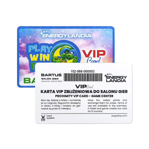 Customized Plastic Gift Card
