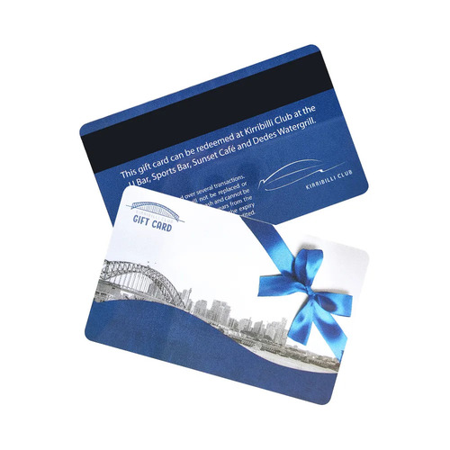 CR80 Standard Size Gift Card