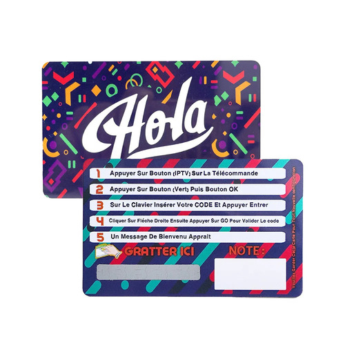 Customized Plastic Gift Card with Numbers
