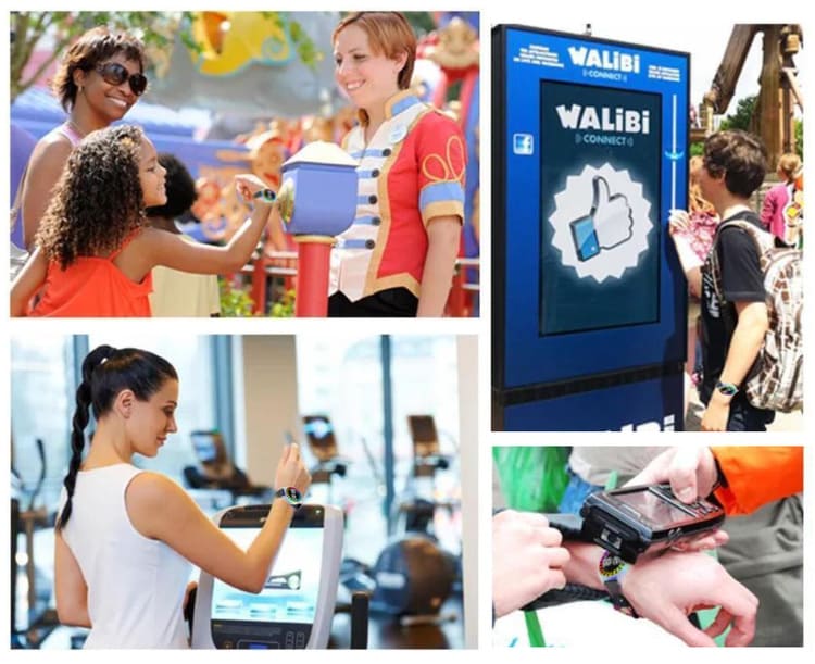 Application of rfid countdown time wristband
