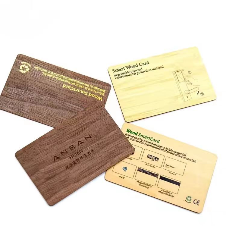 RFID Wooden Hotel Key Cards Manufacturers