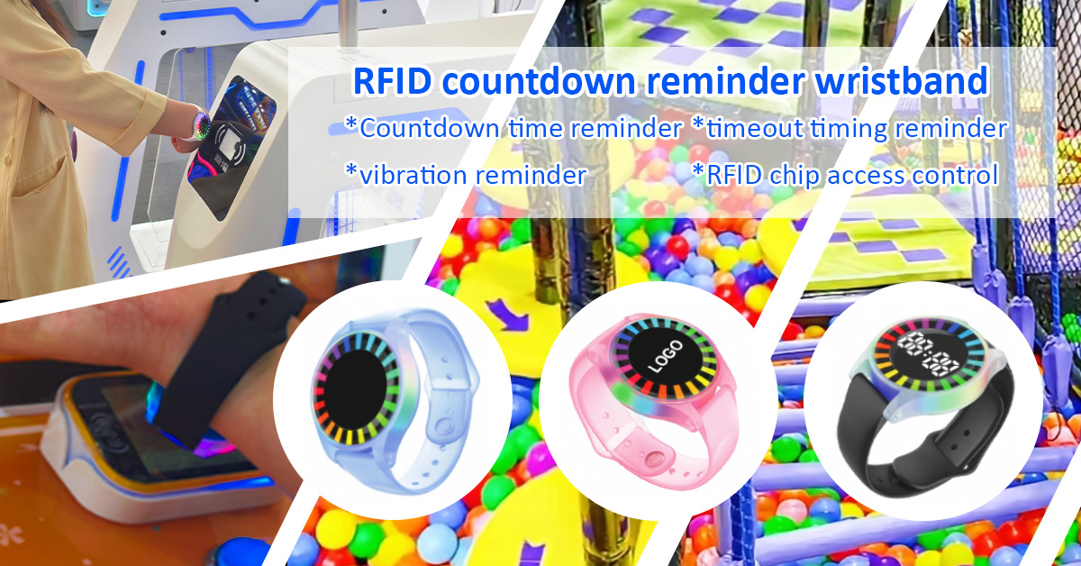 applications of RFID countdown time wristband