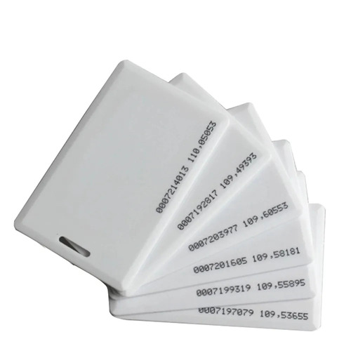 clamshell RFID card for access