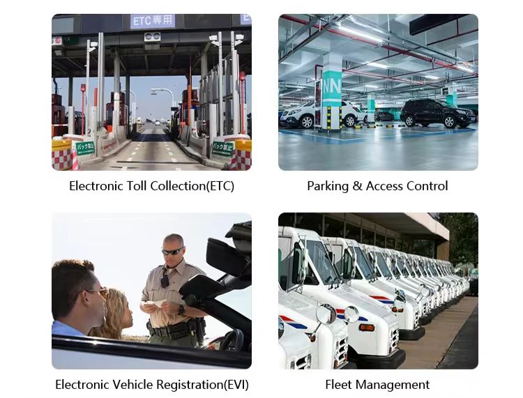 applications of RFID windshield stickers
