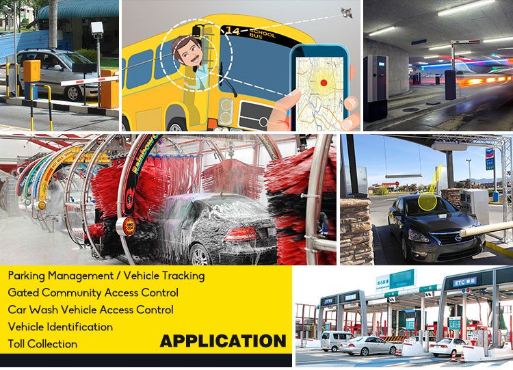 applications of RFID vehicle tags