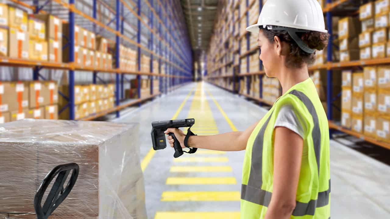 RFID reader warehouse