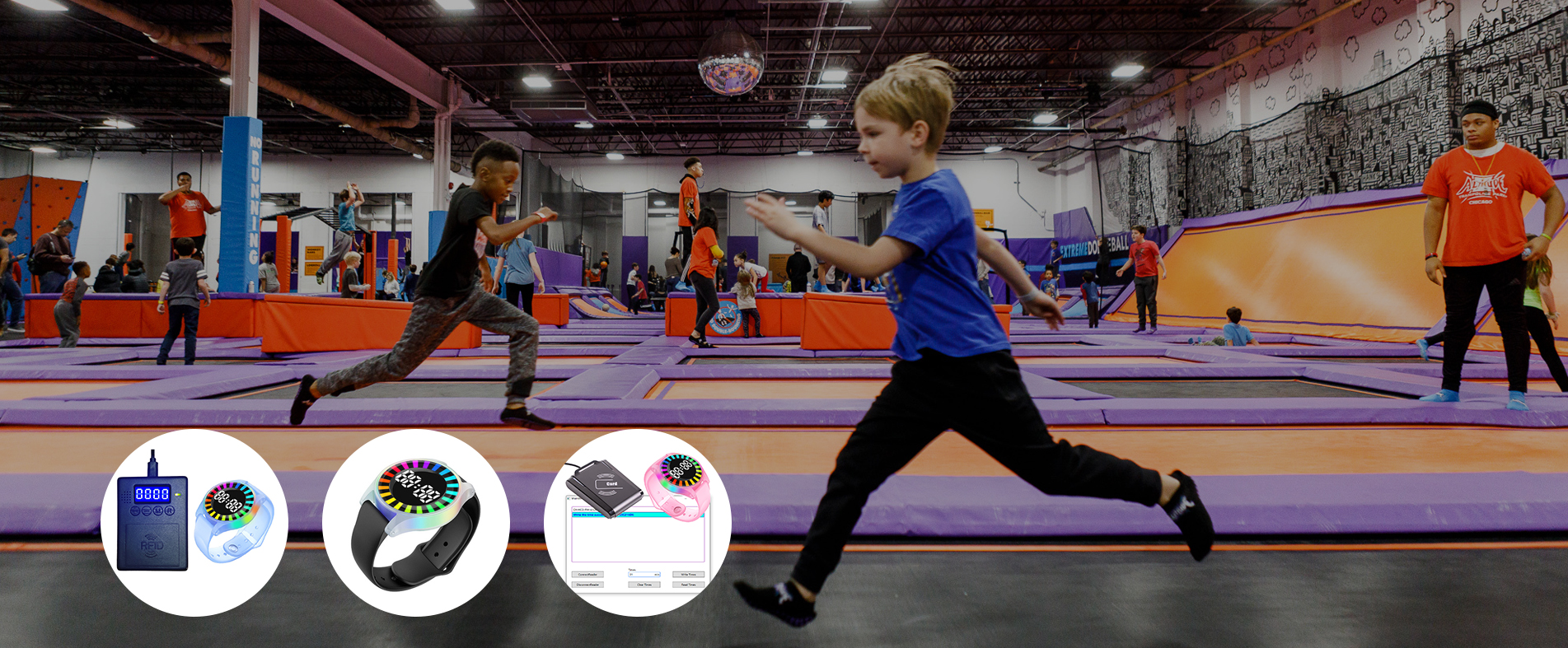 Gestión del tiempo sin esfuerzo con pulseras de cuenta regresiva RFID