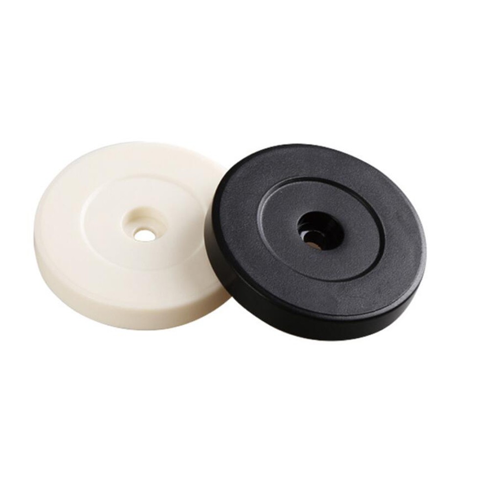 Etiqueta RFID para sistema de rondas de seguridad ABS de 13,56 MHz con orificio para tornillo.