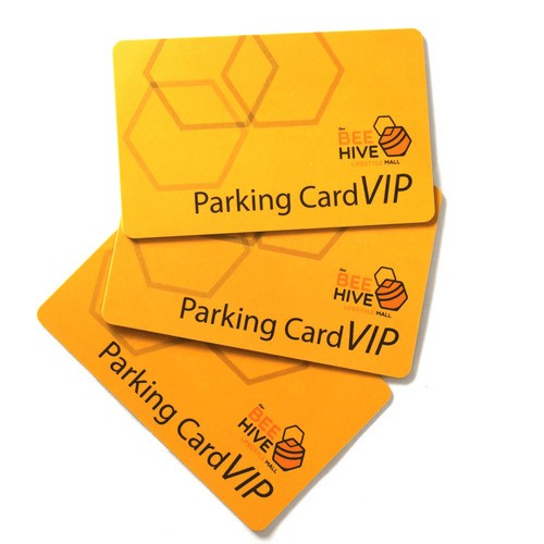 Tarjeta de membresía de lujo personalizada con RFID VIP en relieve