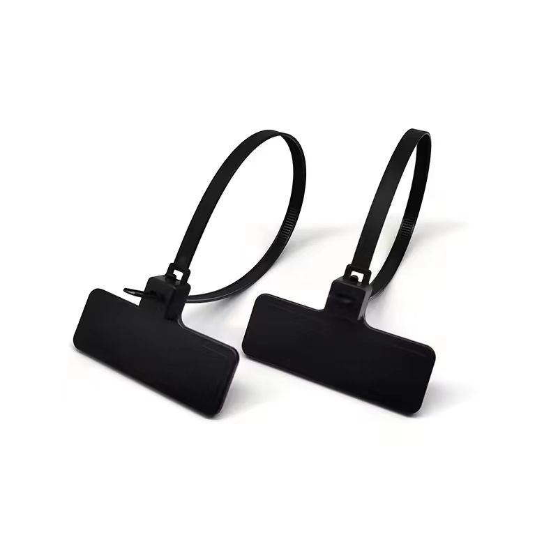 Etiqueta de brida para cable RFID UHF reutilizable de 860-960 MHz para seguimiento de contenedores o cilindros de gas
