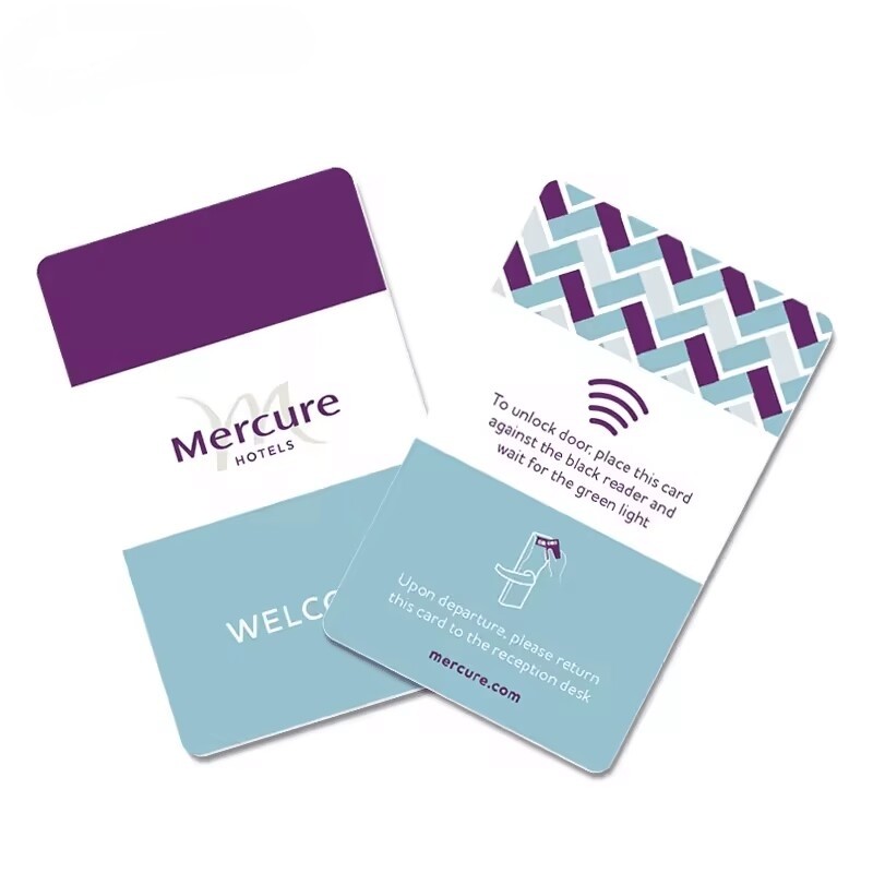 Tarjeta de llave de hotel RFID con impresión personalizada