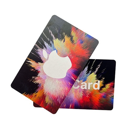 Tarjetas de papel ecológicas impresas a medida para tarjetas de regalo con bandas magnéticas