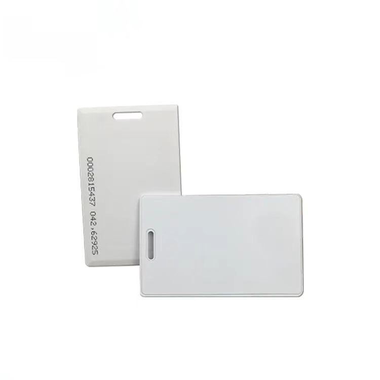 Tarjeta RFID gruesa con tapa tipo almeja, tarjeta llave de hotel, tarjeta RFID inteligente ABS