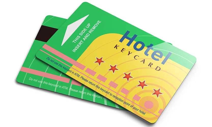 Tarjeta RFID de hotel y tarjeta de bloqueo para control de acceso