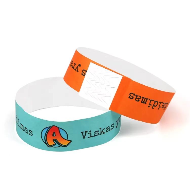 Impresora térmica de vinilo PP, papel sintético, impresión, pulsera de papel RFID desechable