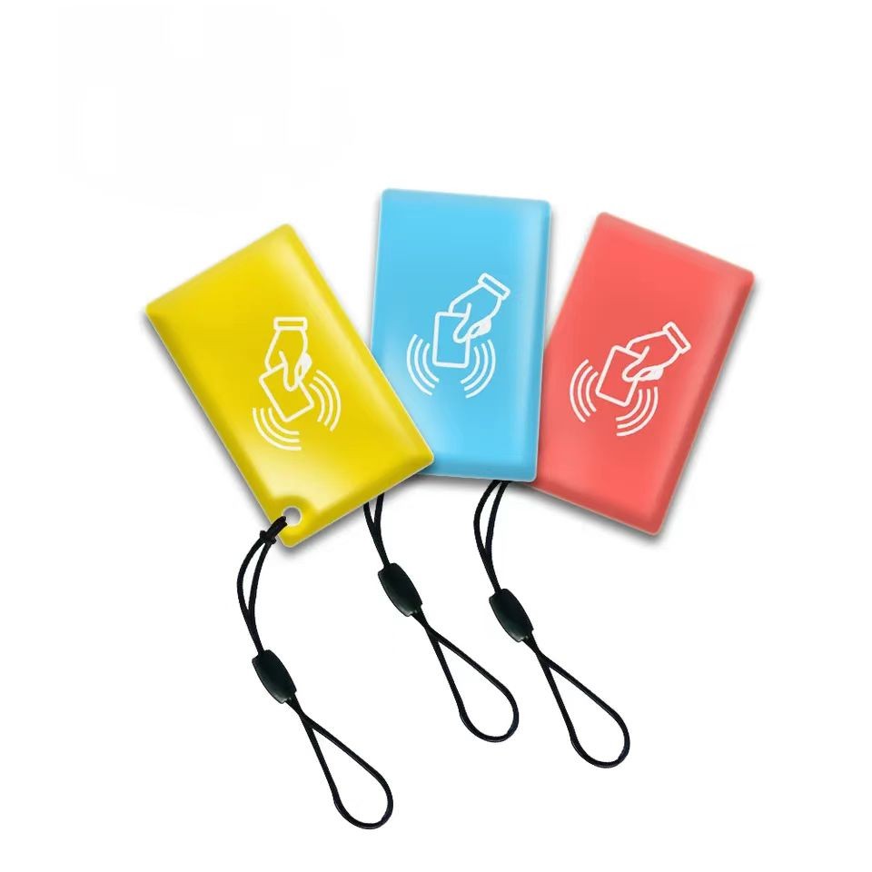 Tarjetas de llave epoxi NFC RFID programables de 13,56 MHz