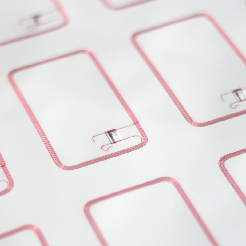 Incrustación RFID MIFARE DESFire EV1 2K 4K 3*7 para la fabricación de tarjetas inteligentes