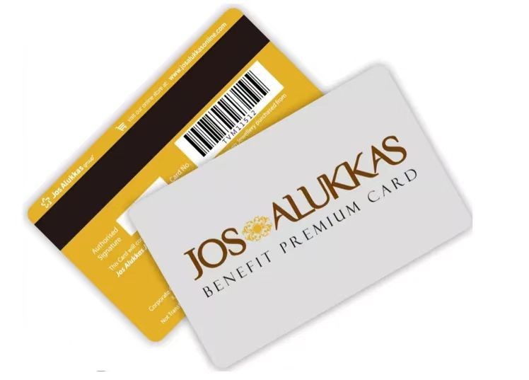 Tarjeta de regalo de PVC con banda magnética para negocios con impresión personalizada profesional