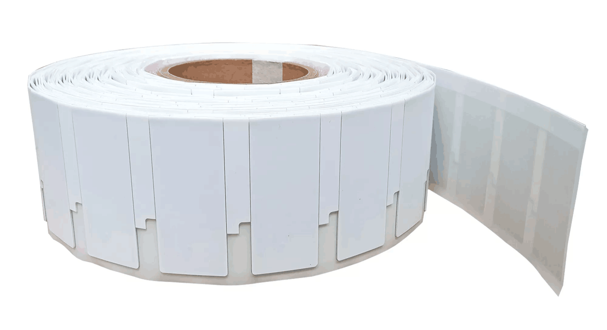 Etiqueta RFID antimetal UHF R6A/R6P/U8 de largo alcance sobre etiqueta metálica para gestión de activos