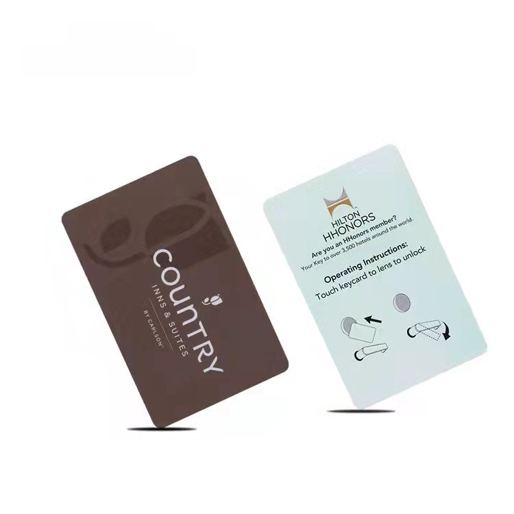 Tarjeta llave para habitación de hotel RFID de PVC a la venta