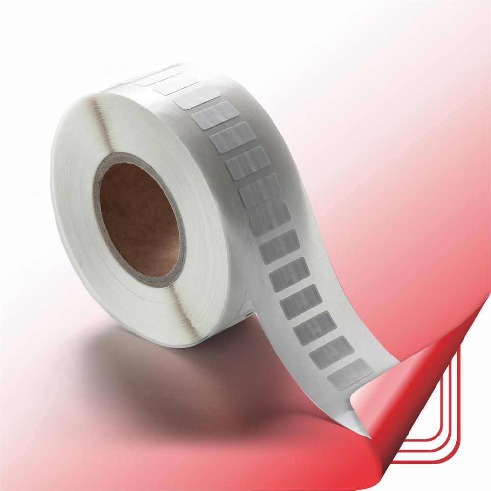 Etiqueta RFID MIFARE Classic EV1 1K de 13,56 Mhz con incrustación húmeda NFC para gestión de inventario.