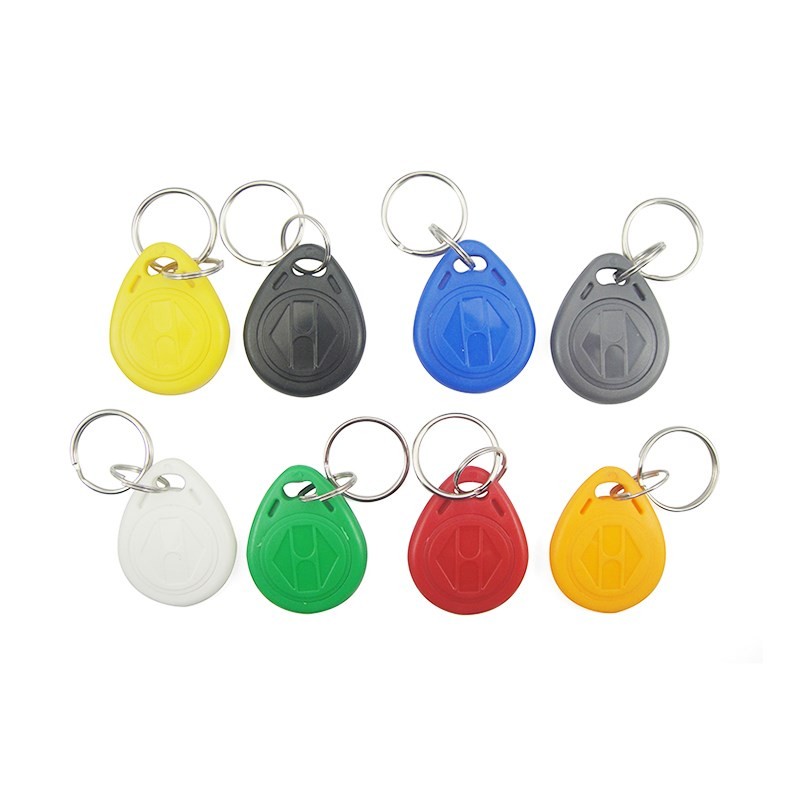 Llavero RFID de proximidad EM4305 programable ABS UID a prueba de agua de 125 Khz para control de acceso