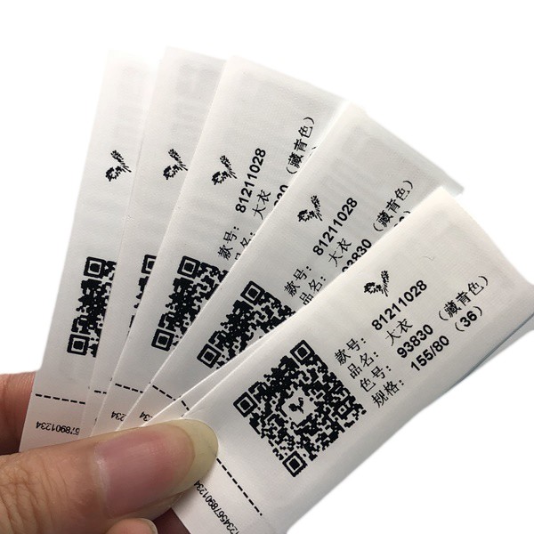 Etiqueta RFID para ropa textil/de tela programable pasiva UHF