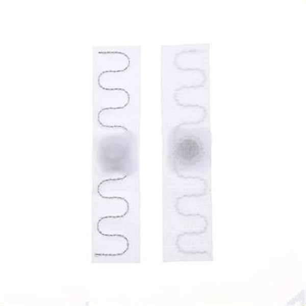 Etiqueta de lavandería RFID UHF lavable de tela textil impermeable de alta temperatura