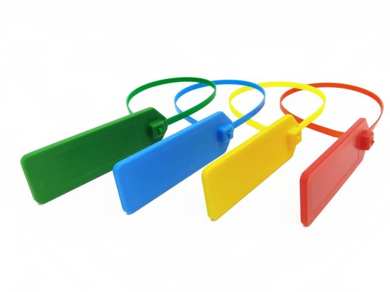 Etiqueta para bridas de nailon con cierre RFID UHF H3 de Alien