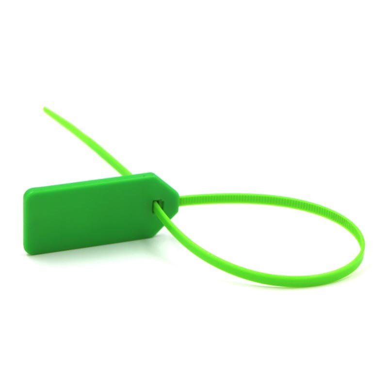 Etiquetas de bridas con precinto RFID de plástico UHF para cables con Alien H3
