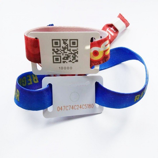 Pulseras de tela inteligentes RFID NFC