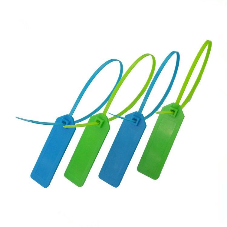 Etiqueta RFID NFC con brida de nailon, acero y silicona, liberable, para gestión de seguimiento