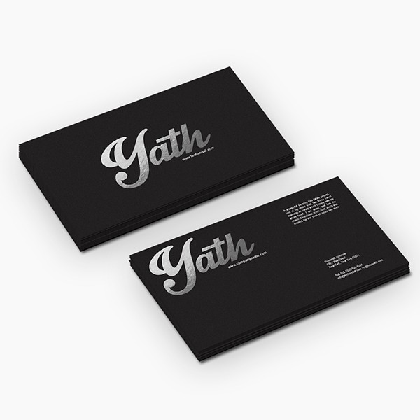 Tarjeta de socio Silver Foil al por mayor