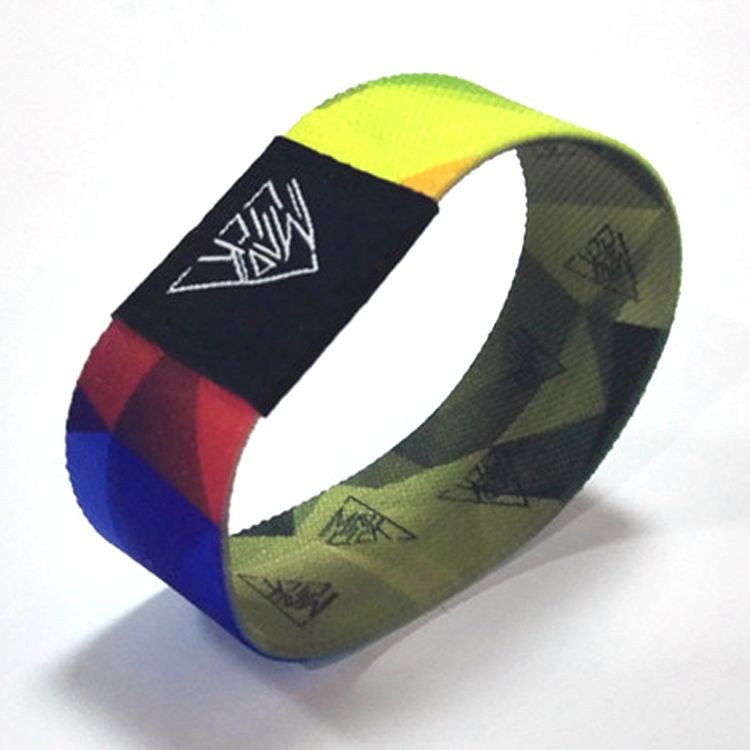 Pulseras NFC reutilizables de tela elástica