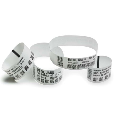 Pulsera de papel desechable con impresión térmica para uso médico con chip FM1108