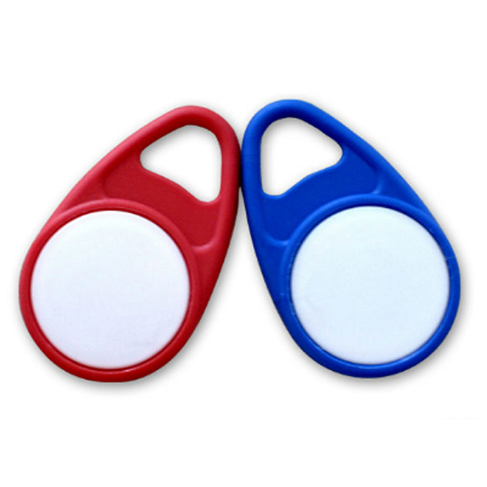 Llavero RFID pasivo de plástico lavable de 13,56 MHz