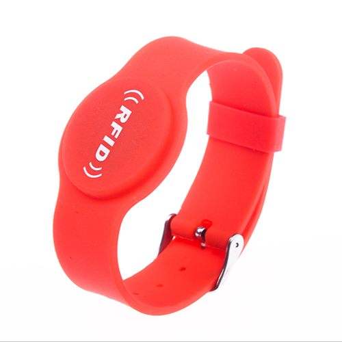 Pulsera RFID pasiva FM11RF08 ajustable y reutilizable de colores brillantes