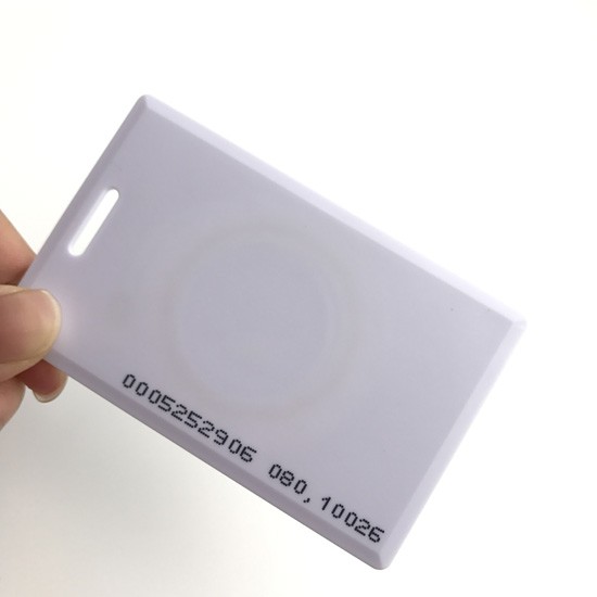 Tarjeta RFID de concha de plástico ABS de 125 Khz con cierre de seguridad