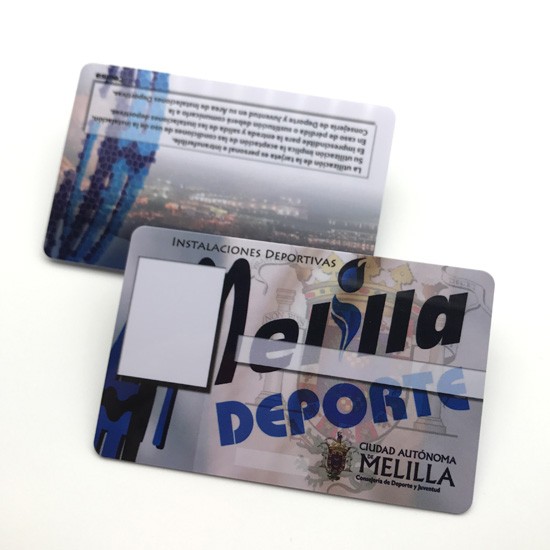 Tarjetas de PVC sin contacto RFID con chip TK4100 de 125 KHZ y baja frecuencia
